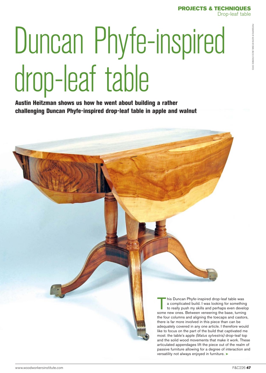 Furniture & Cabinetmaking Preview Pages