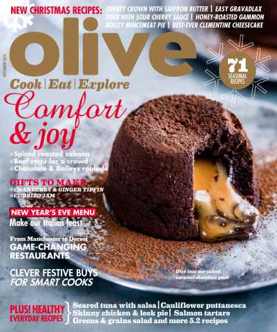 Olive Magazine issue December 2014