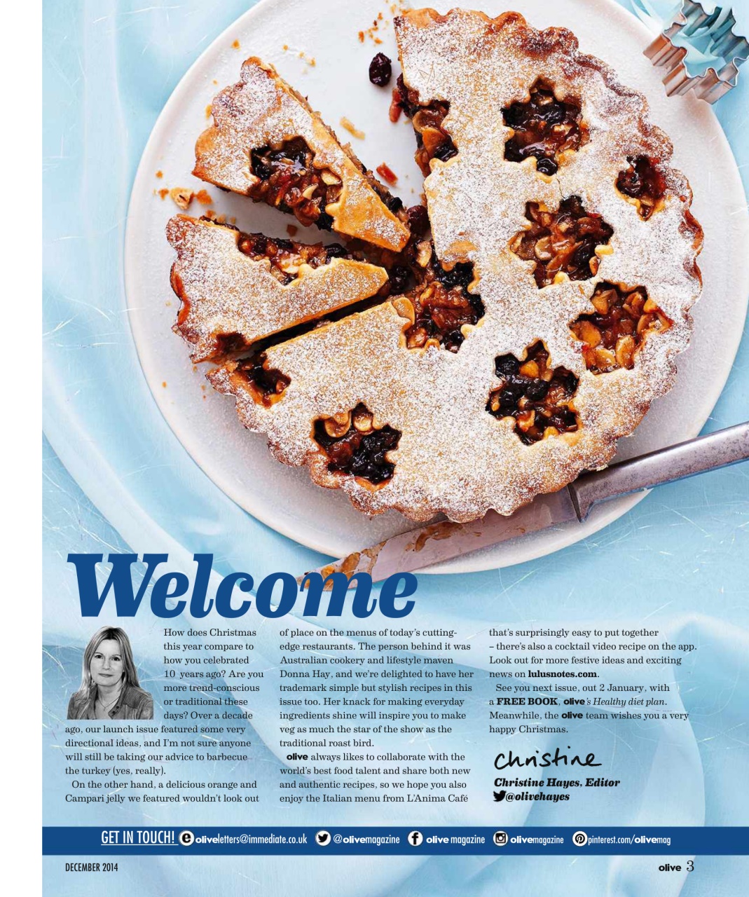 Olive Magazine Preview Pages