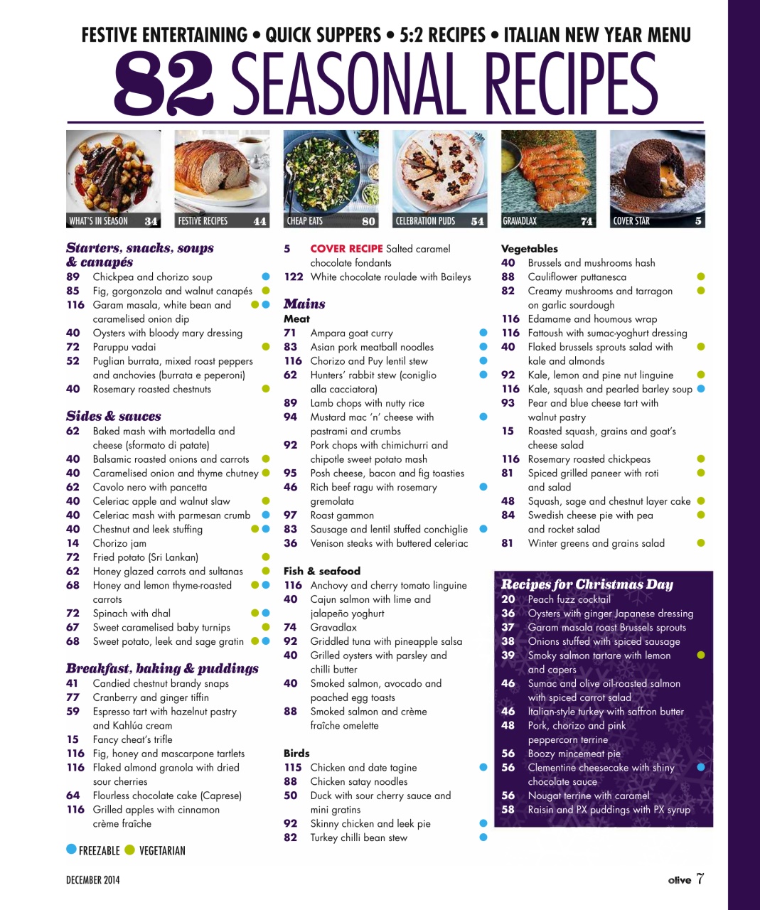 Olive Magazine Preview Pages