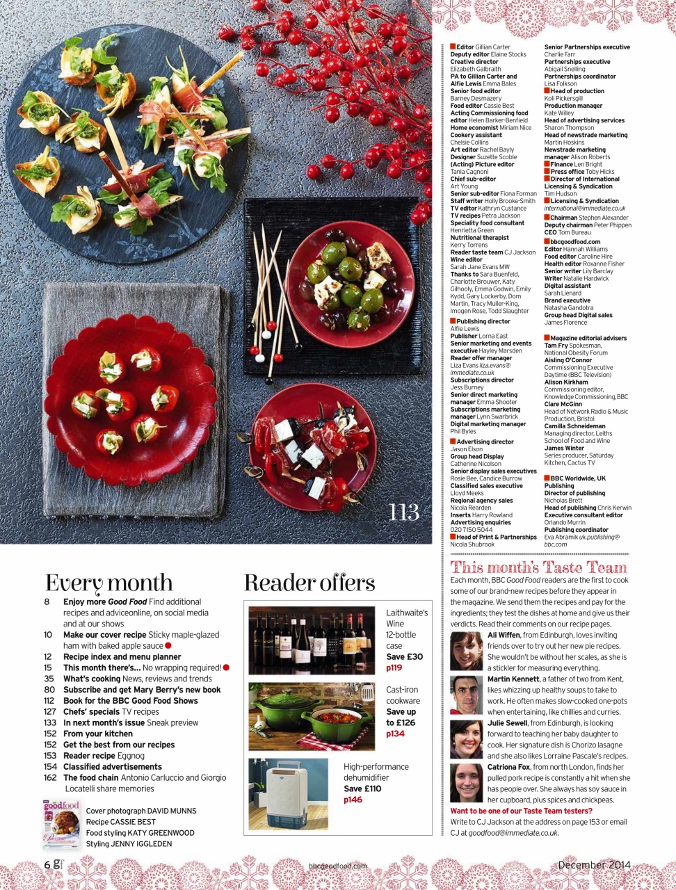 Good Food Magazine Preview Pages