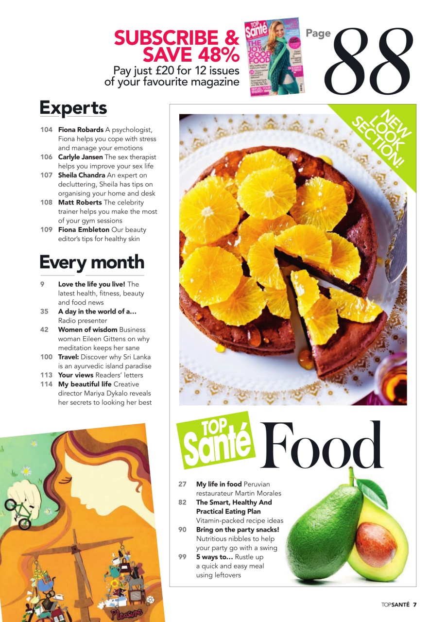 Top Sante Preview Pages