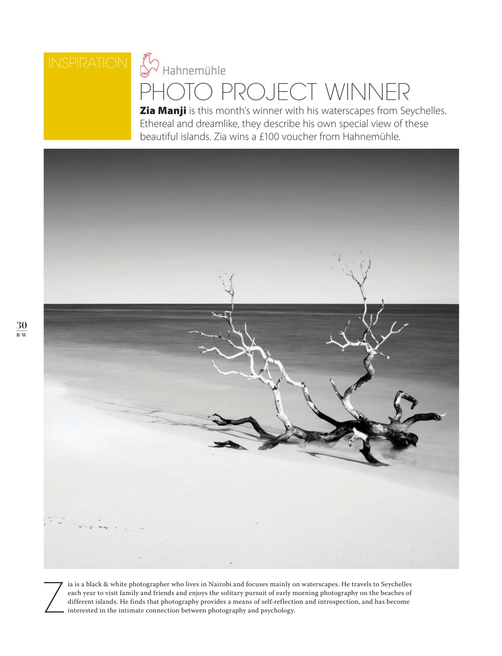 Black+White Photography Preview Pages