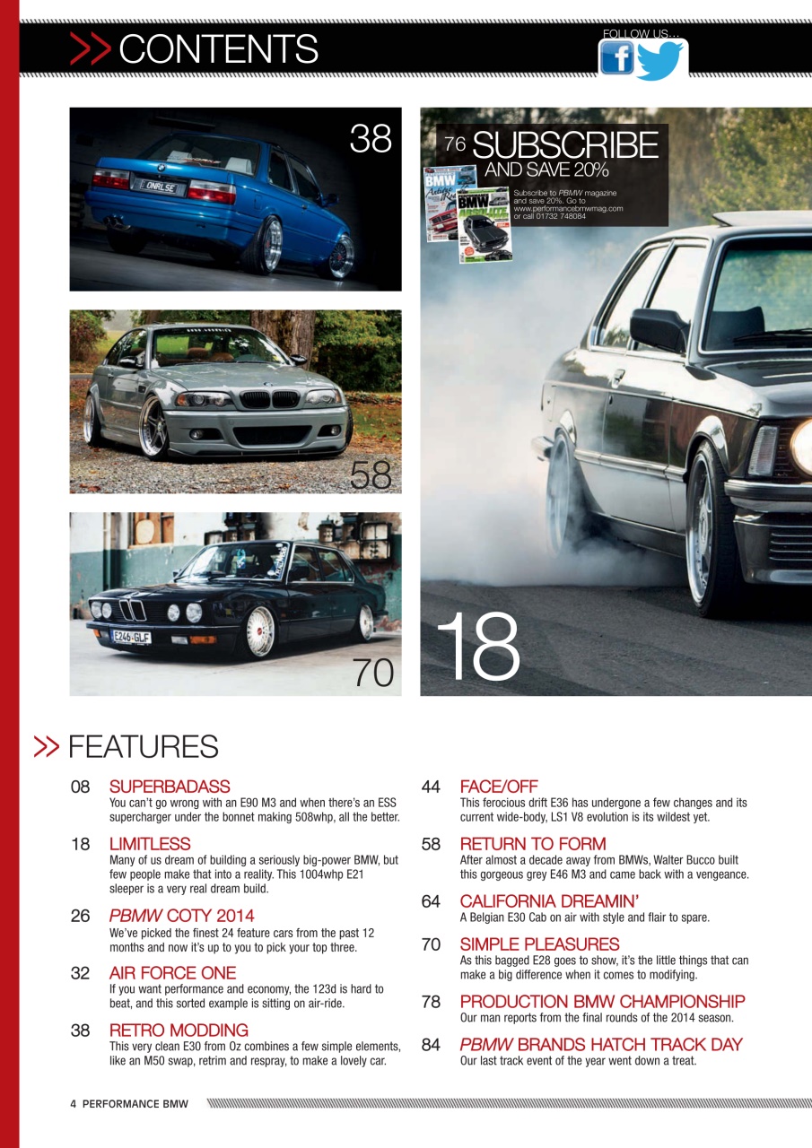 Performance BMW Preview Pages