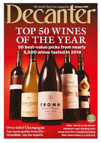 Decanter issue January 2015