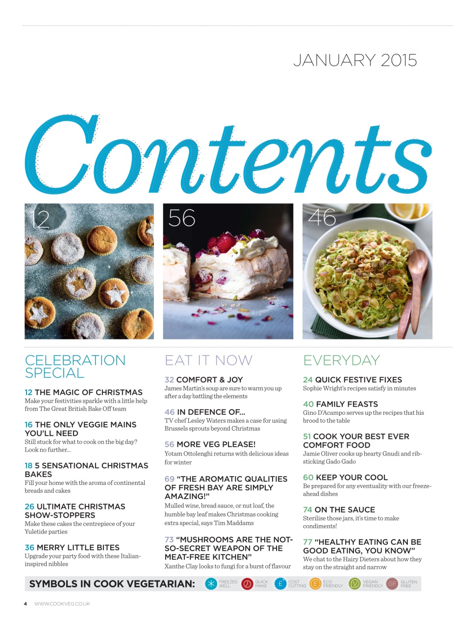 Veggie Magazine Preview Pages