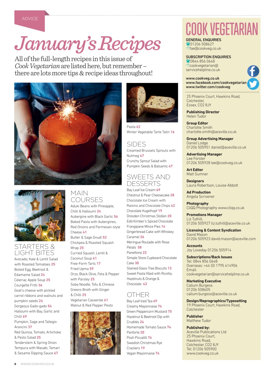 Veggie Magazine Preview Pages