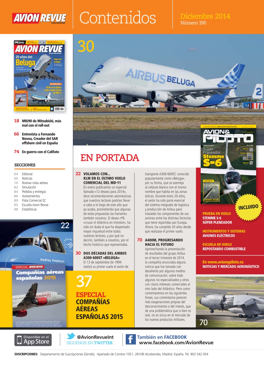 Avion Revue Internacional Preview Pages