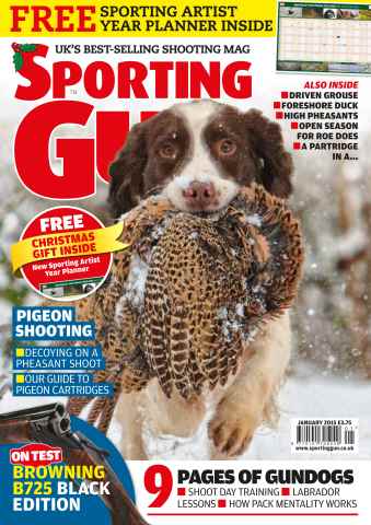 Sporting Gun issue January 2015