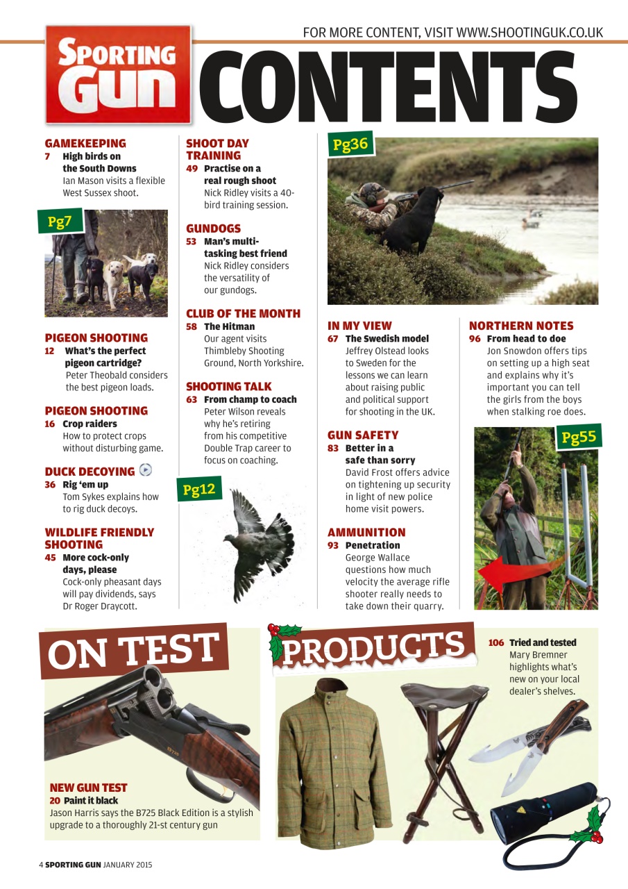 Sporting Gun Preview Pages