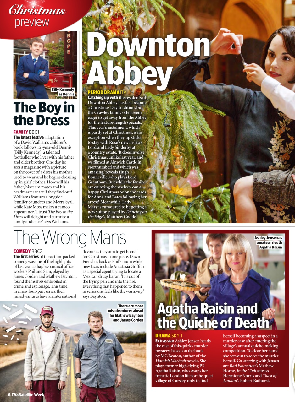 TV & Satellite Week Preview Pages