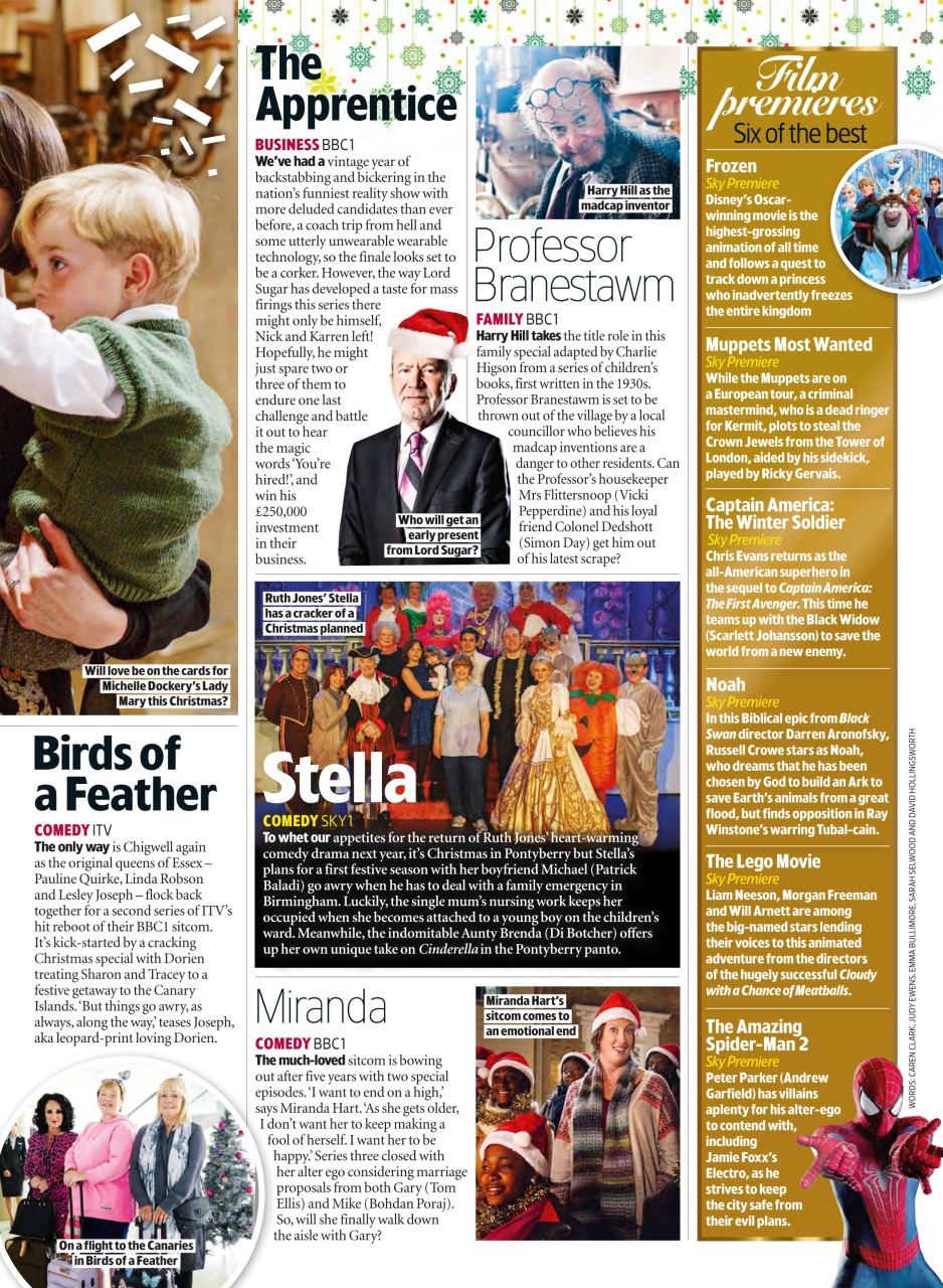 TV & Satellite Week Preview Pages