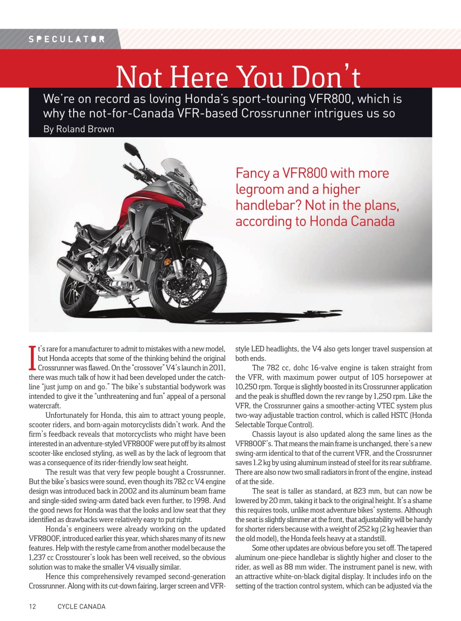 Cycle Canada Preview Pages