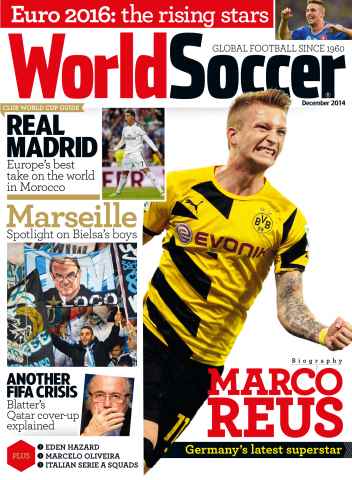 World Soccer issue December 2014