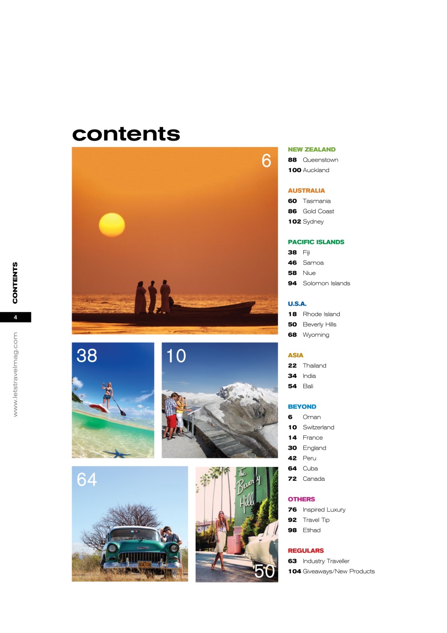 Let’s Travel Preview Pages