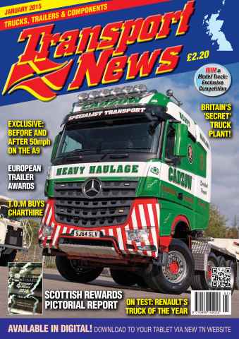 Transport News issue January 2015