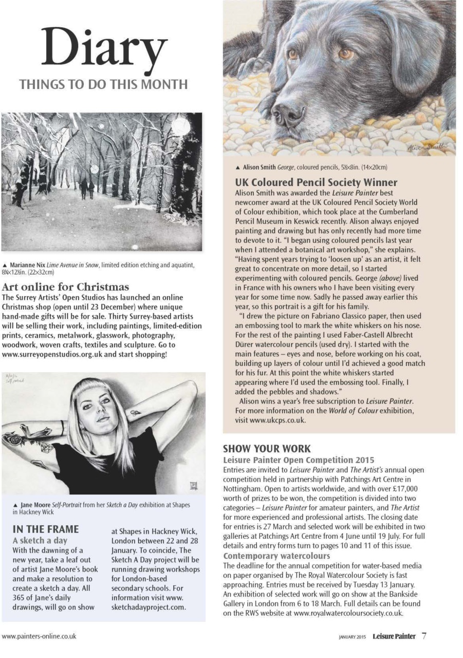 Leisure Painter & The Artist Preview Pages