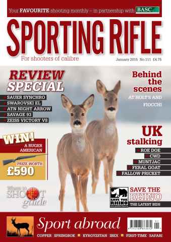 Sporting Rifle issue January 2015