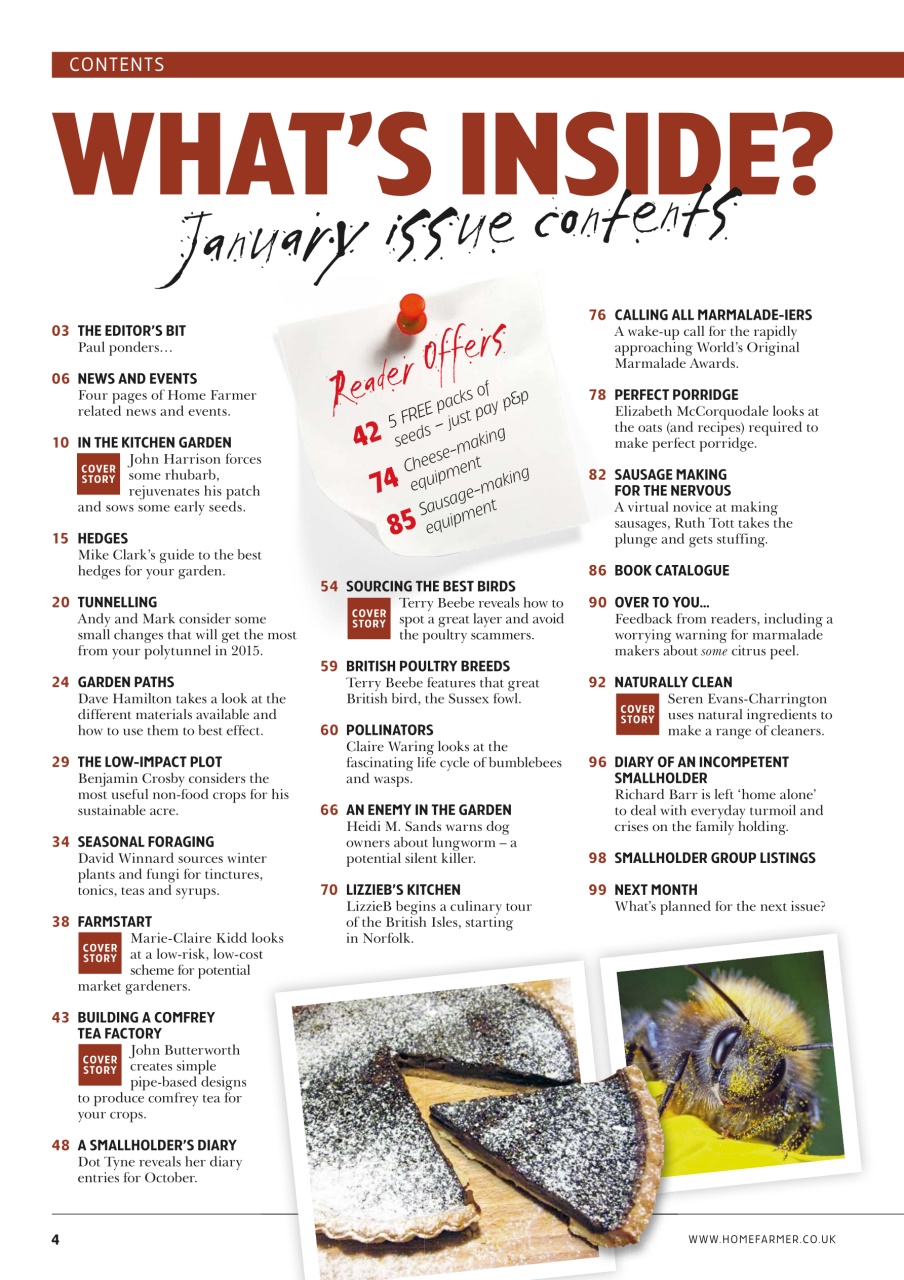 Home Farmer Magazine Preview Pages