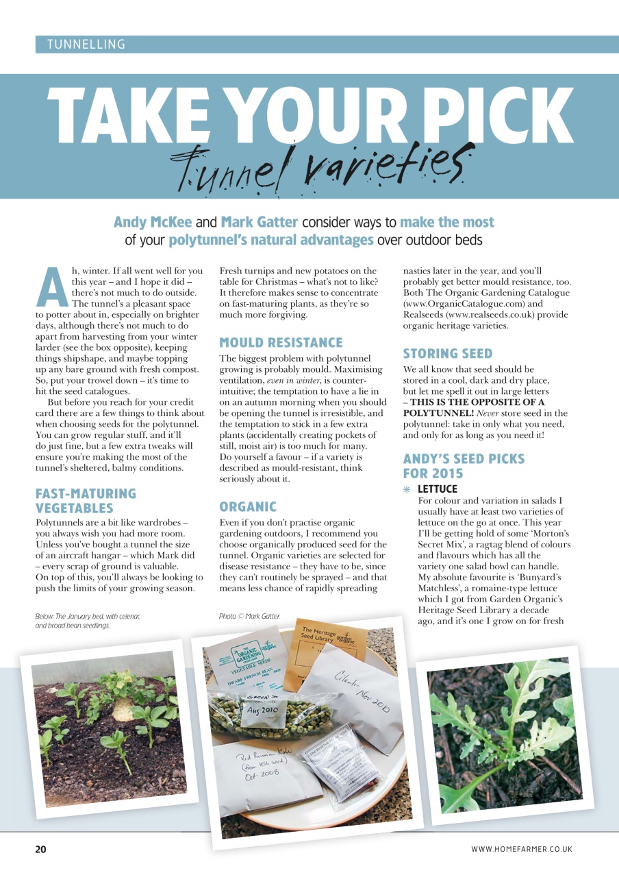 Home Farmer Magazine Preview Pages