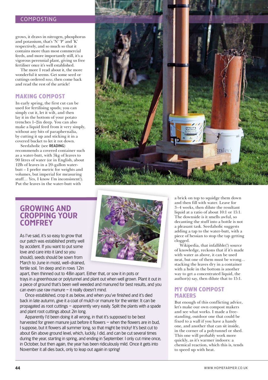 Home Farmer Magazine Preview Pages