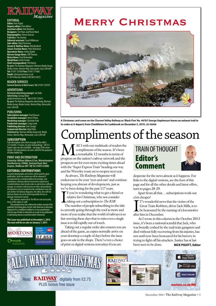 Railway Magazine Preview Pages