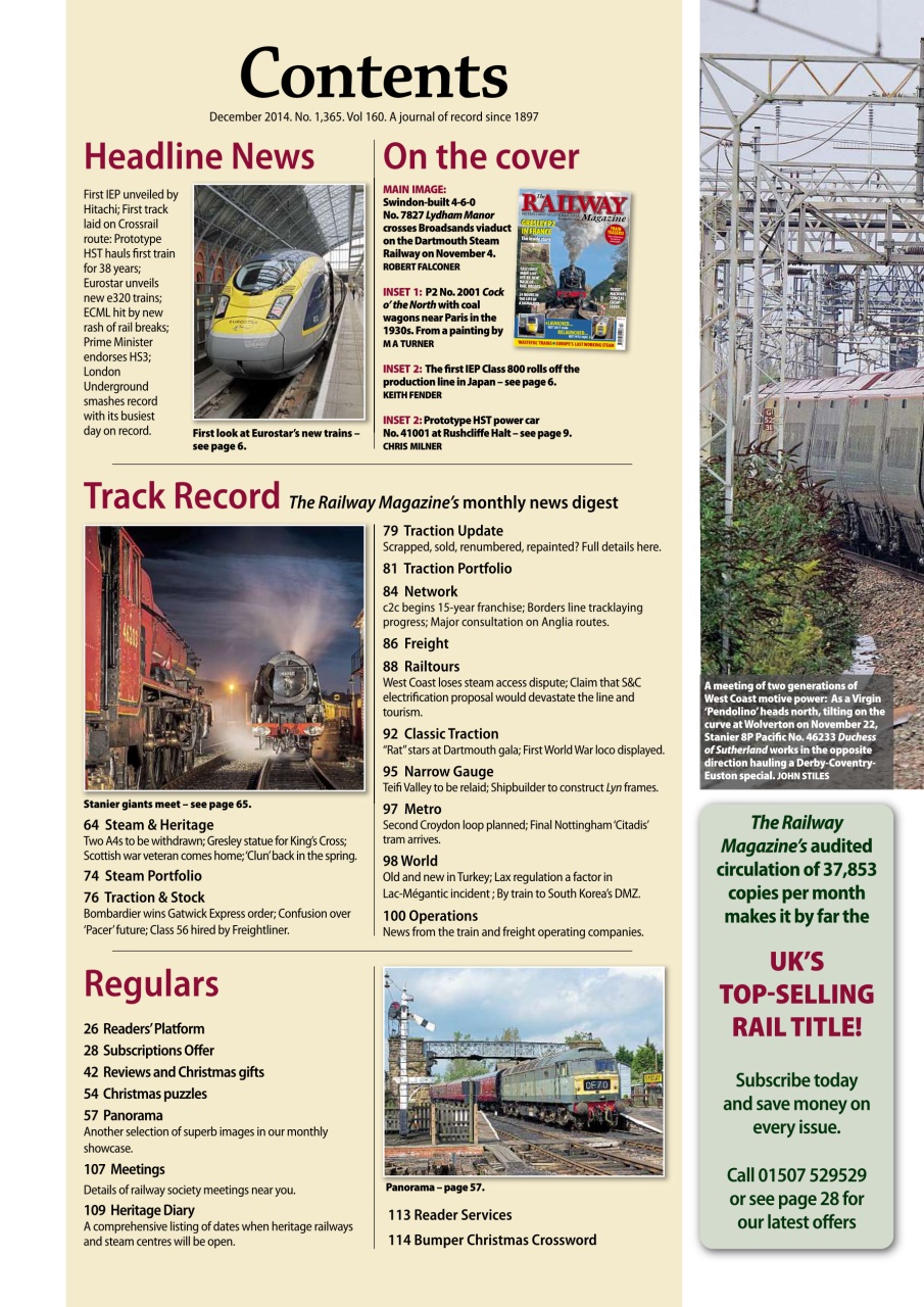 Railway Magazine Preview Pages