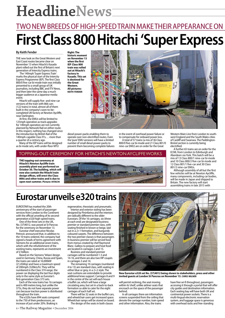 Railway Magazine Preview Pages