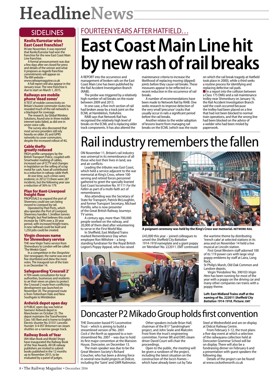 Railway Magazine Preview Pages