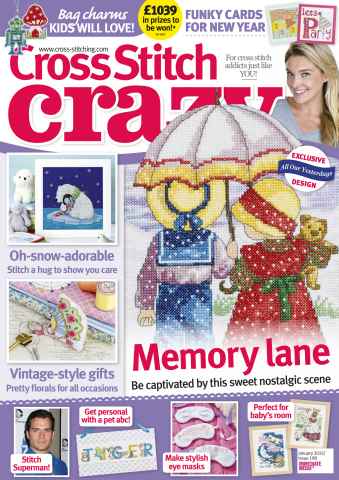 Cross Stitch Crazy issue January 2015