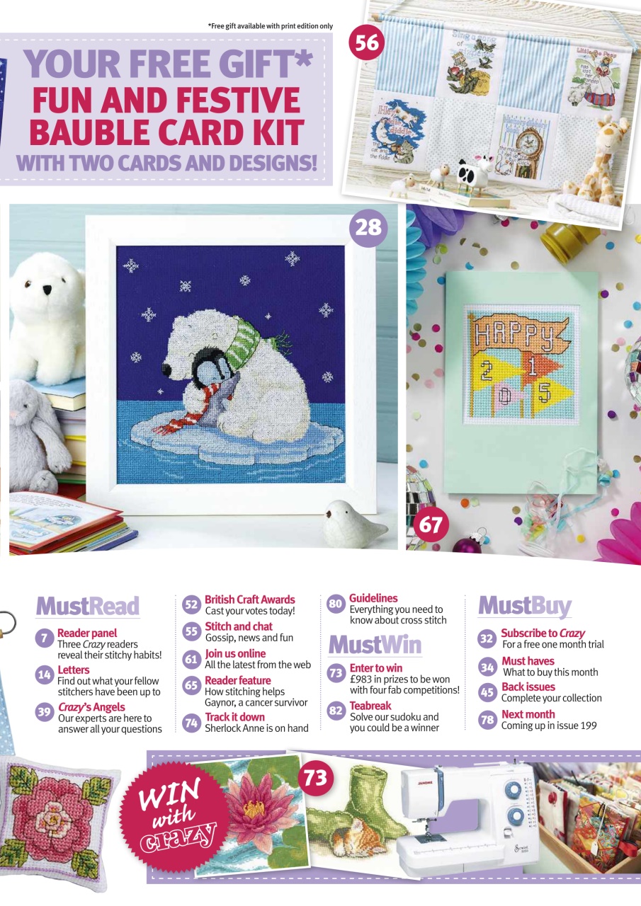 Cross Stitch Crazy Preview Pages