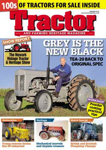 Tractor & Farming Heritage Magazine issue January 2015