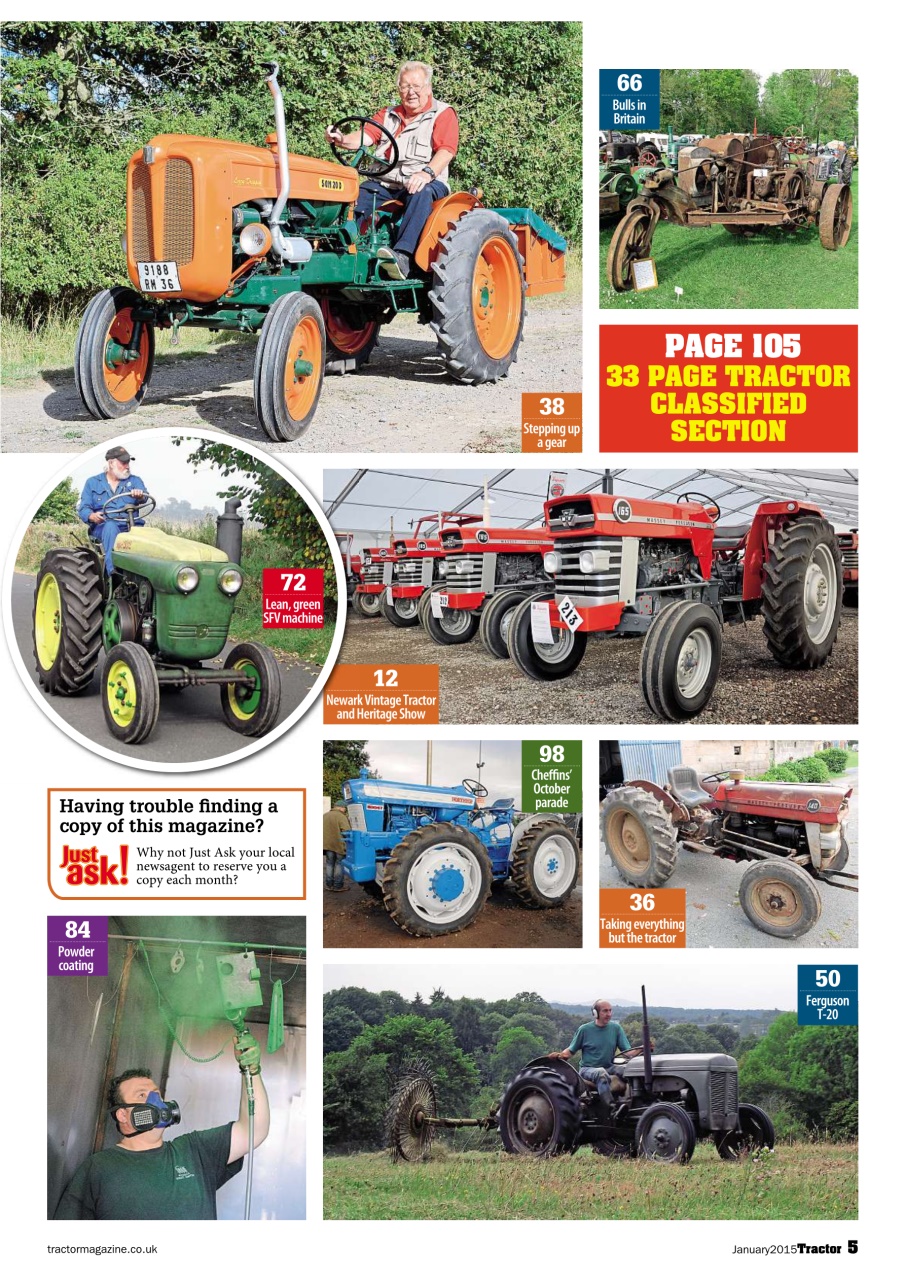 Tractor & Farming Heritage Magazine Preview Pages