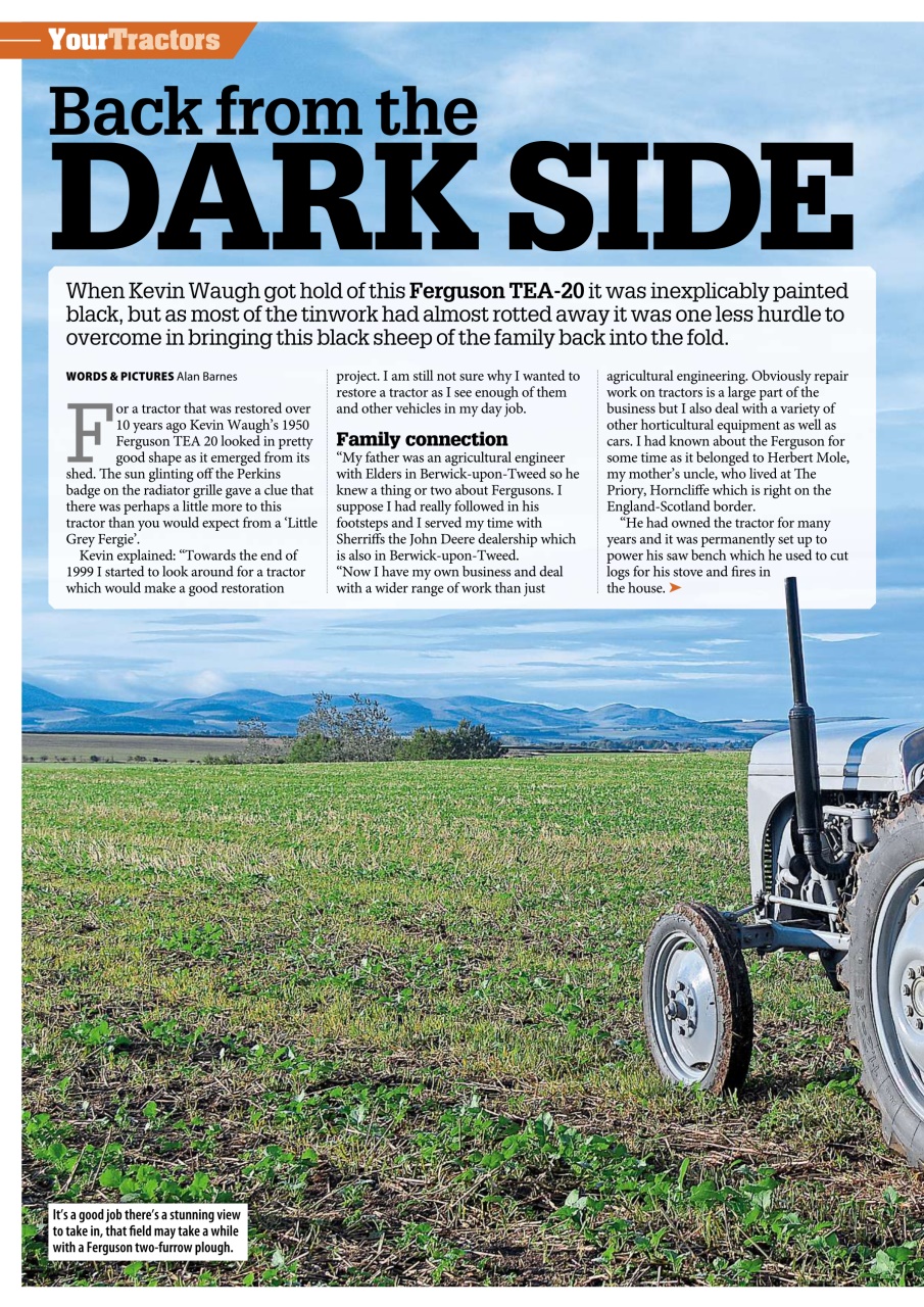 Tractor & Farming Heritage Magazine Preview Pages