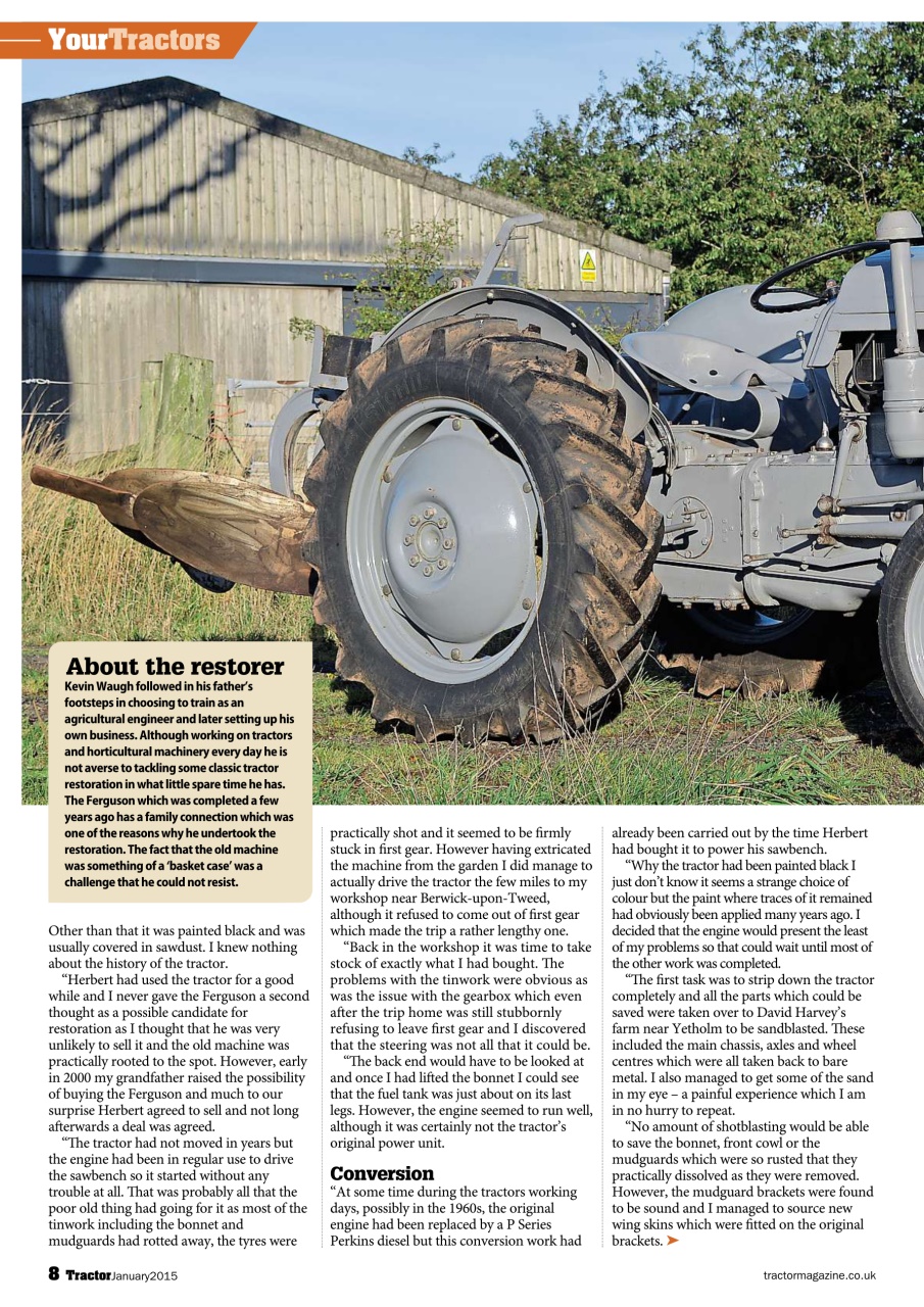 Tractor & Farming Heritage Magazine Preview Pages