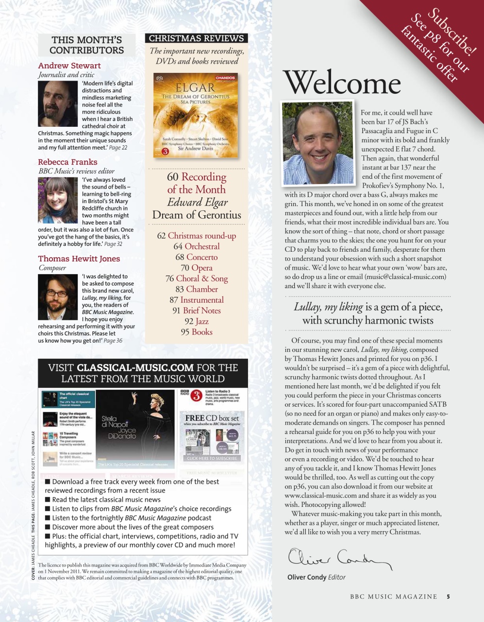 BBC Music Magazine Preview Pages