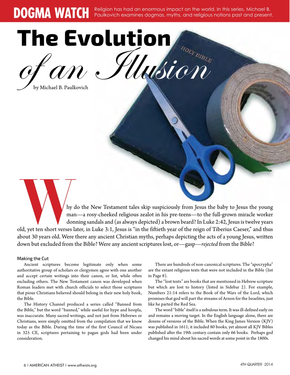 American Atheist Preview Pages
