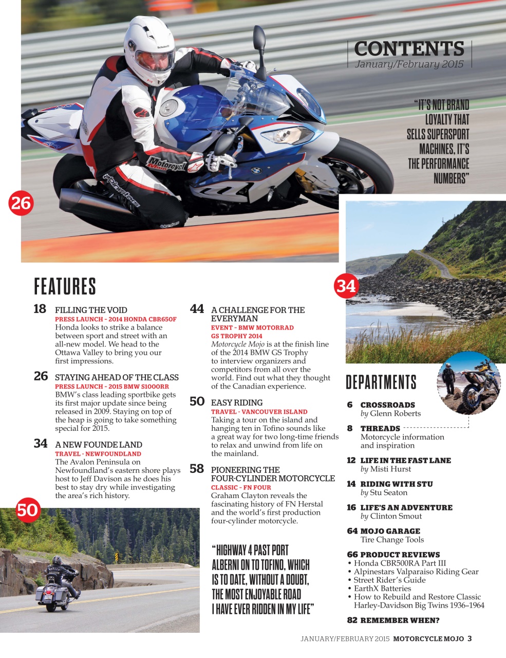 Motorcycle Mojo Preview Pages