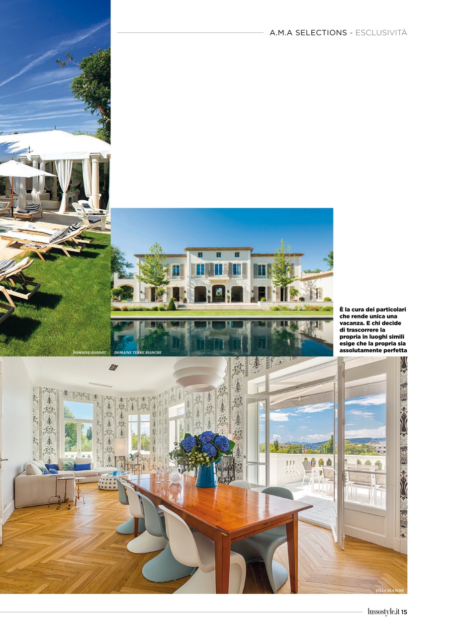 Lusso Style Preview Pages