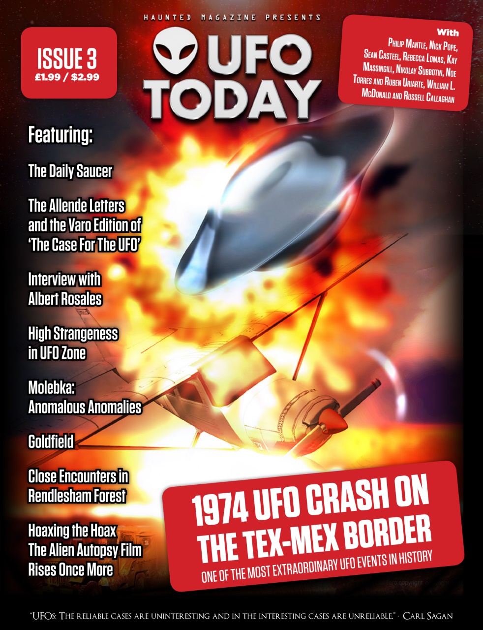 Haunted Magazine Preview Pages