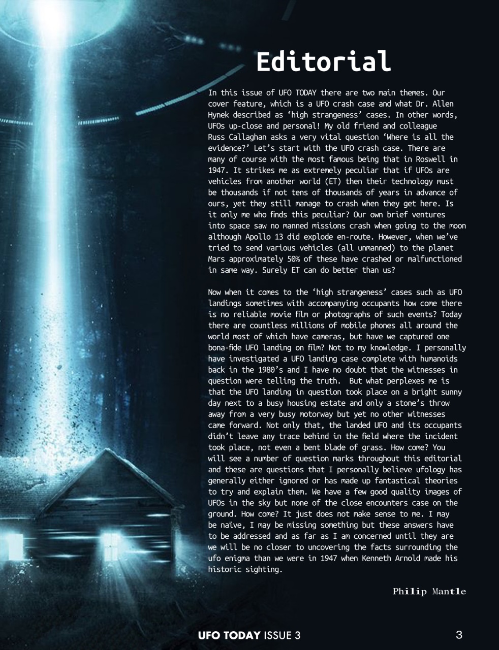 Haunted Magazine Preview Pages