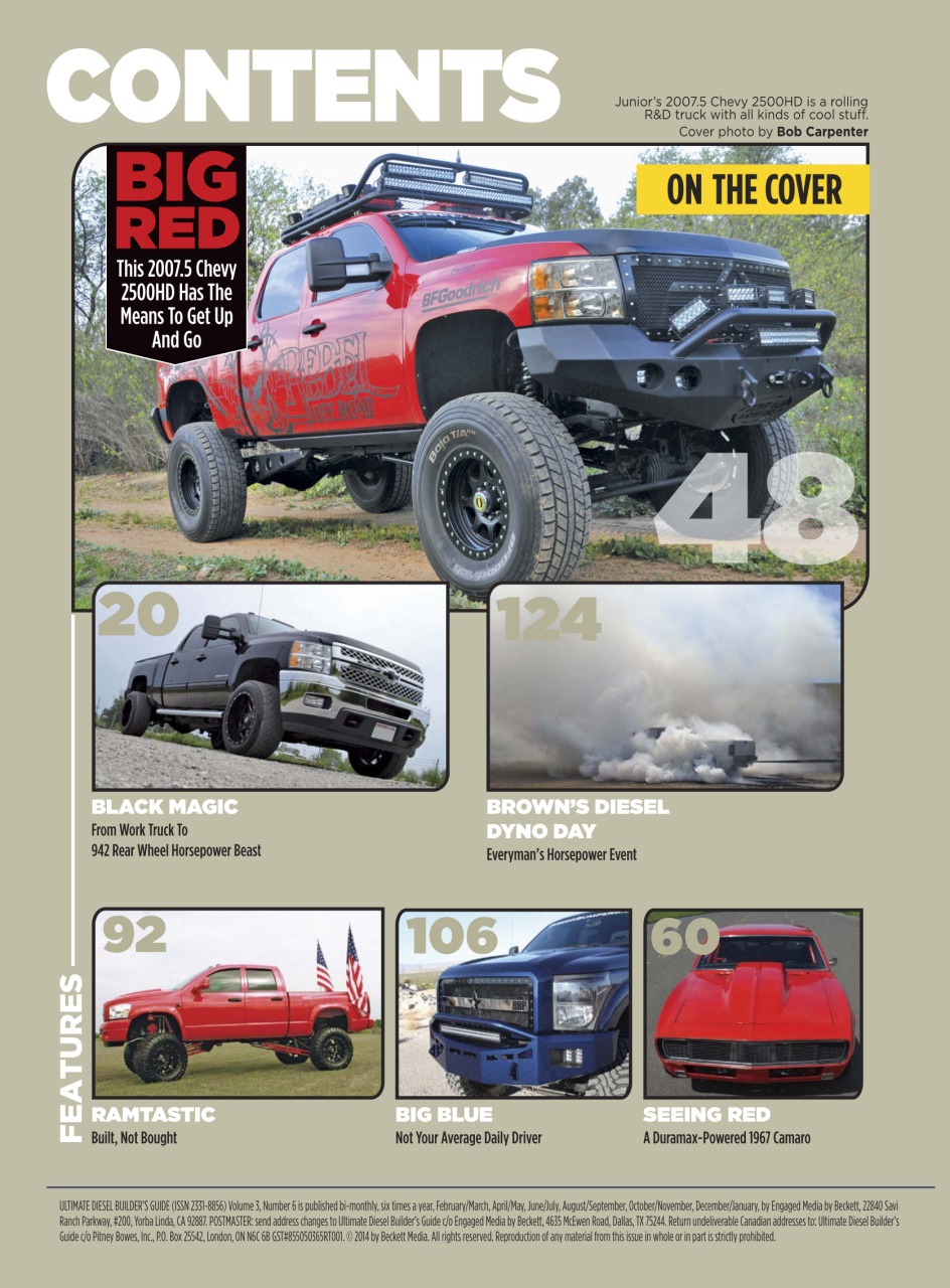 Ultimate Diesel Builders Guide Preview Pages