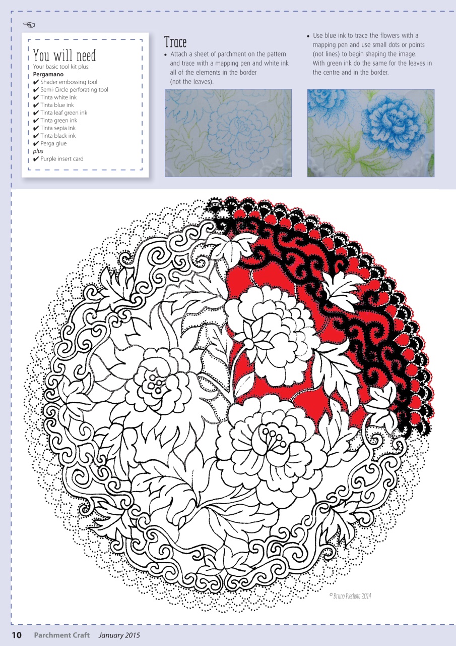Parchment Craft Preview Pages