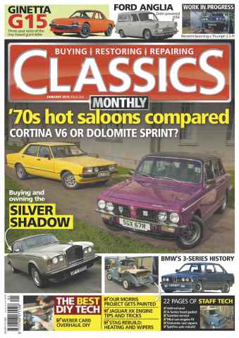 Classics World issue '70s Hot Saloons Compared