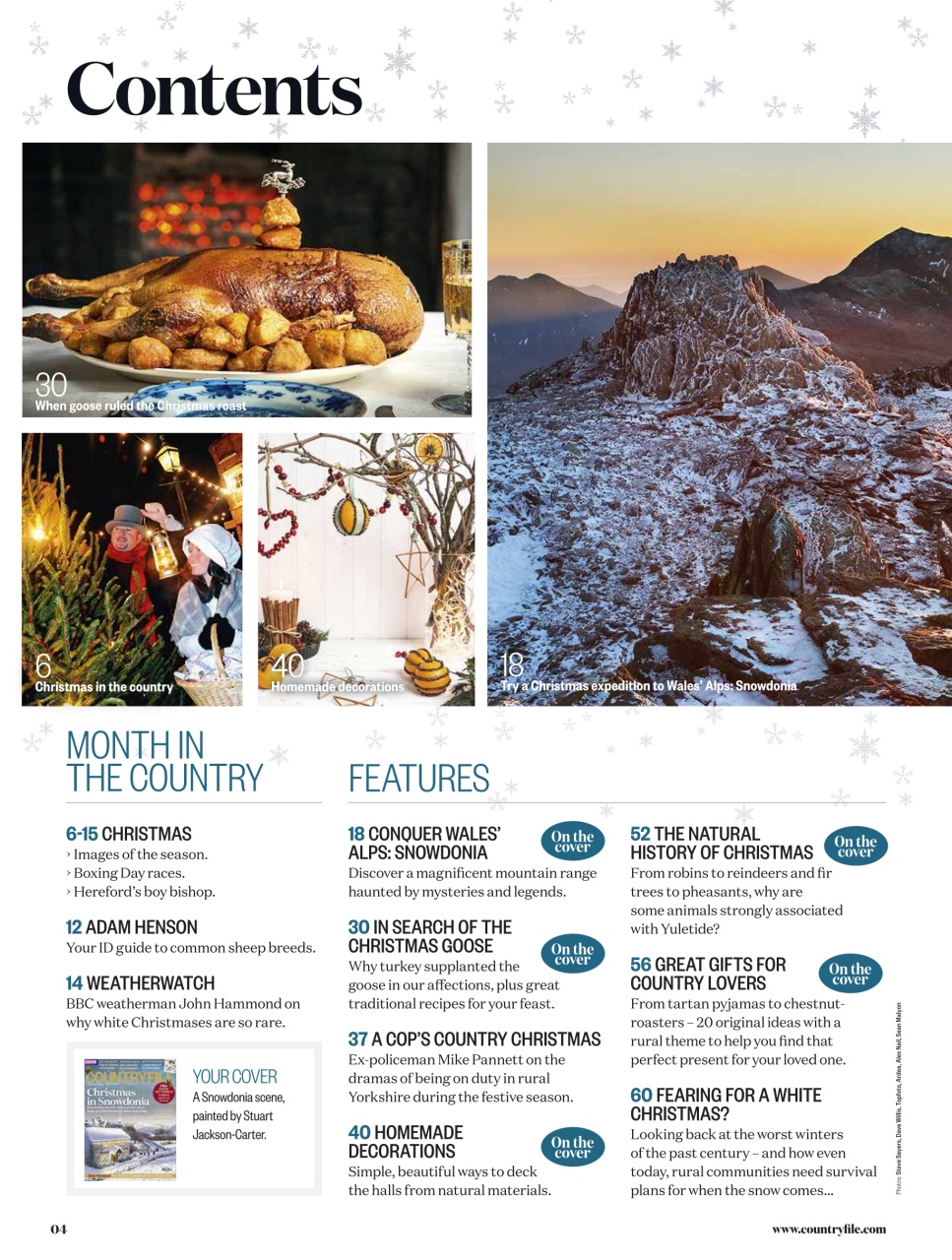 BBC Countryfile Magazine Preview Pages