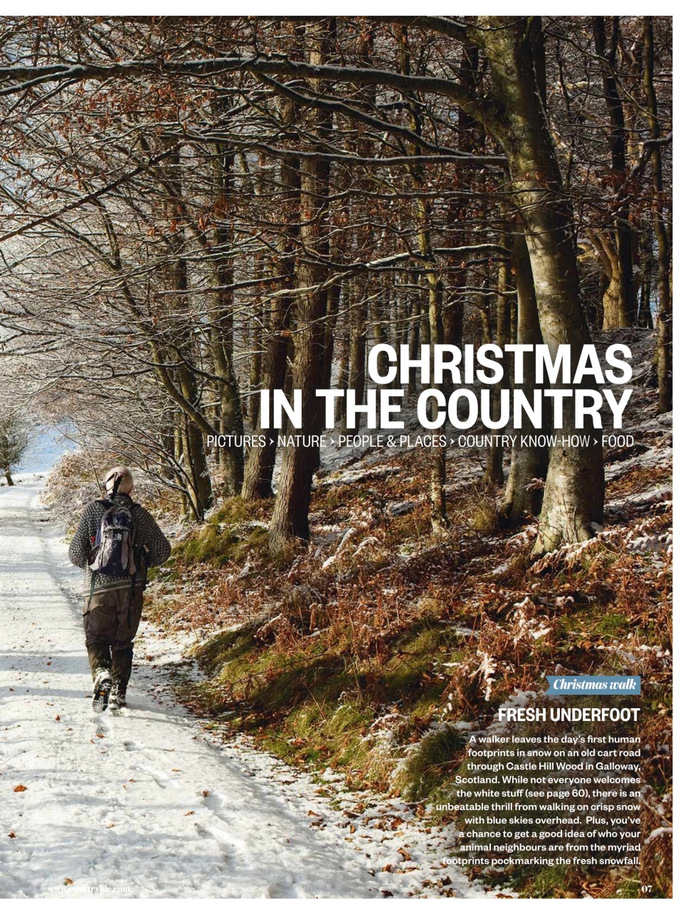 BBC Countryfile Magazine Preview Pages