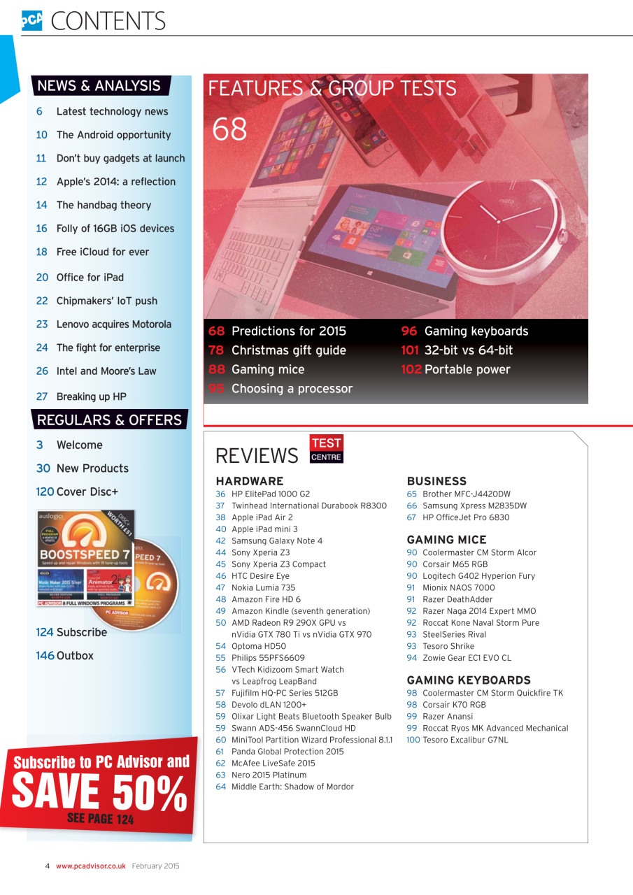 Tech Advisor Preview Pages