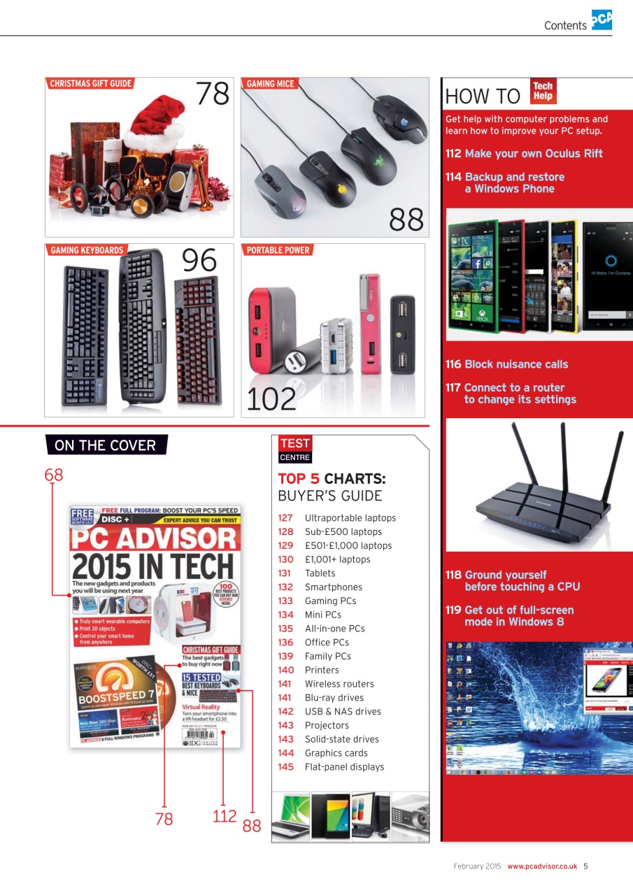 Tech Advisor Preview Pages