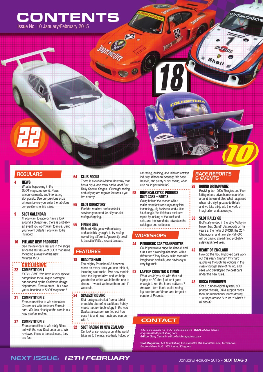 Slot Preview Pages