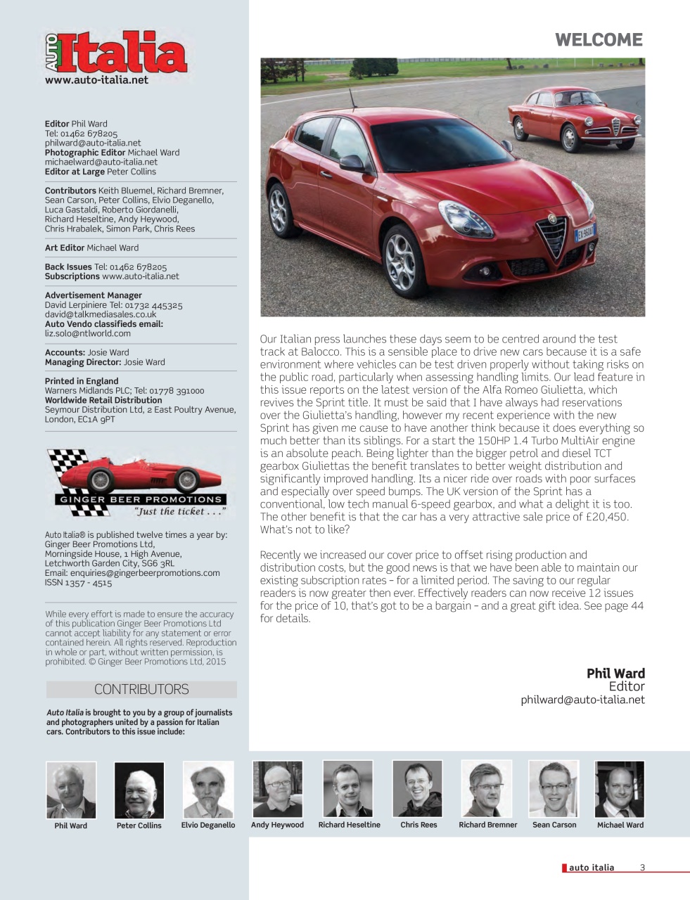 AutoItalia Magazine Preview Pages